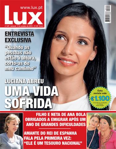 Capa da Revista LUX com Caderneta de Descontos wOne